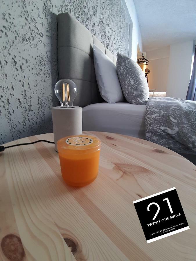 21 Suites Deluxe Stay Near The Airport Markópoulon Eksteriør billede